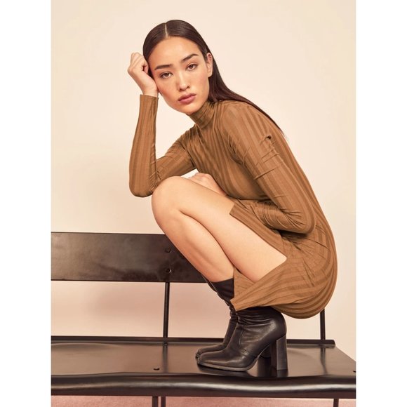 Reformation Dresses & Skirts - Reformation Libra Dress Camel